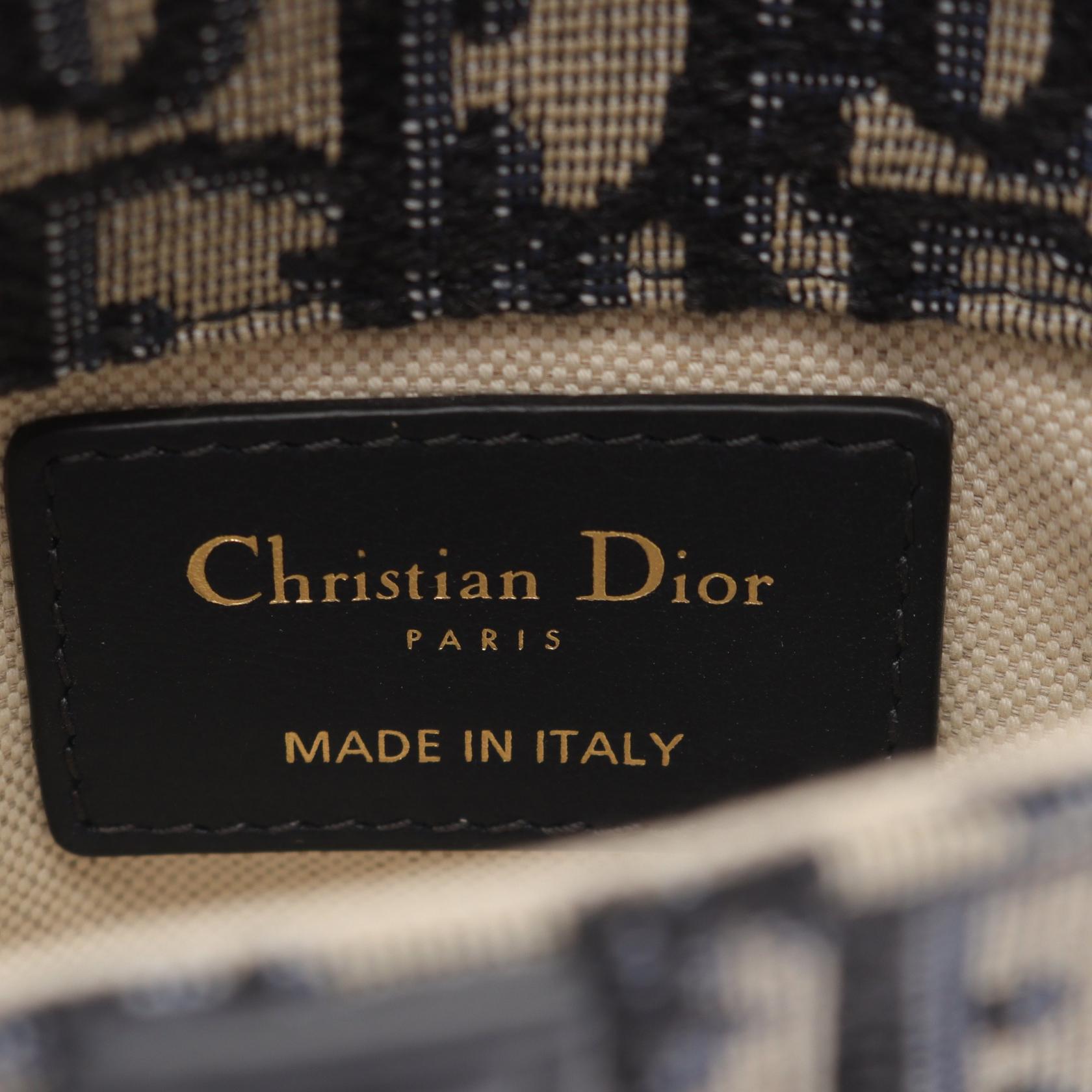 Dior SADDLE Oblique Canvas Leather Waist Bag