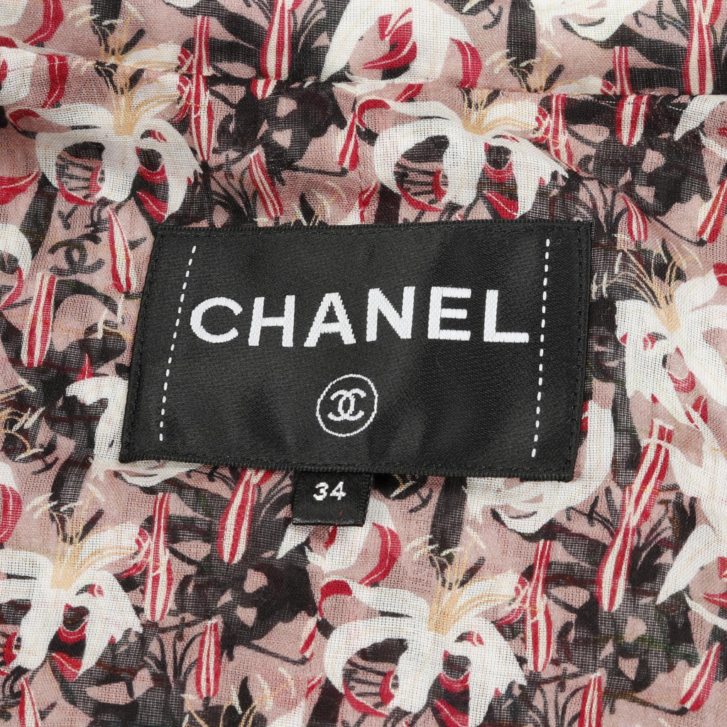 Chanel Coco Mark Button Cotton Outerwear