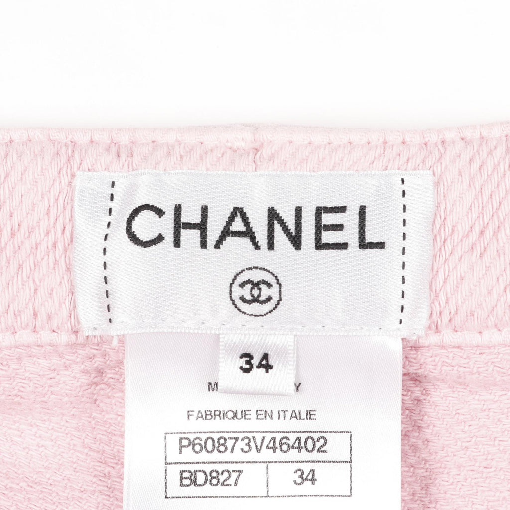 Chanel Coco Mark Cotton Pants