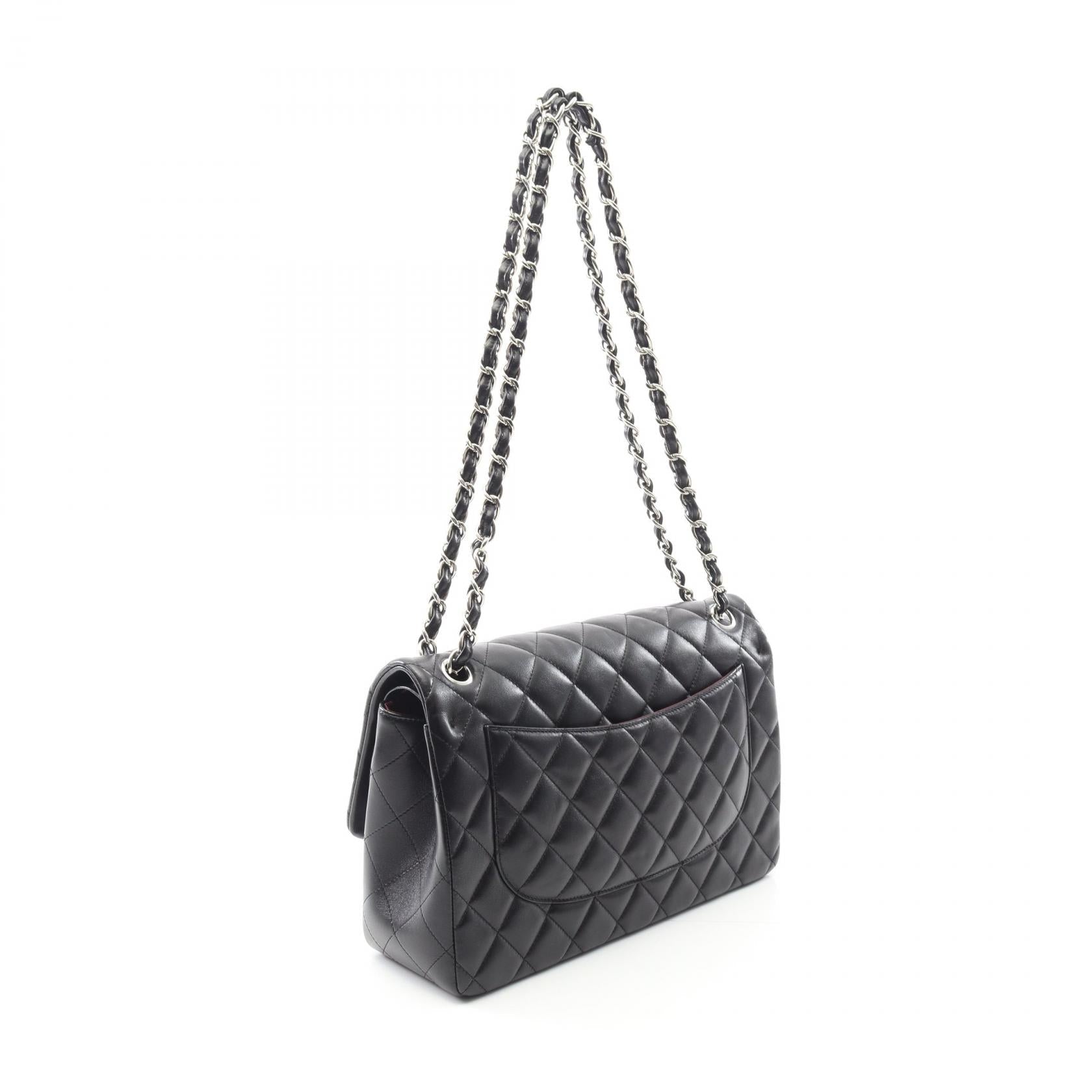 Chanel Classic Flap Bag Lambskin Shoulder Bag