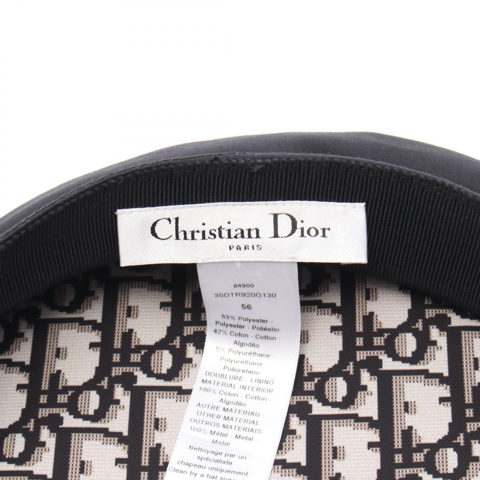 Dior Polyester Cotton Hat