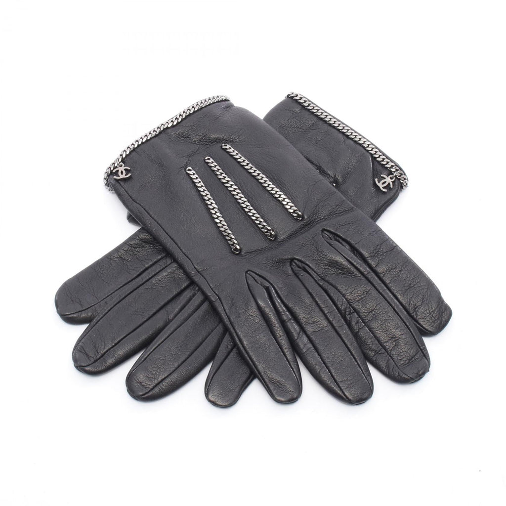 Chanel Coco Mark Lambskin Gloves