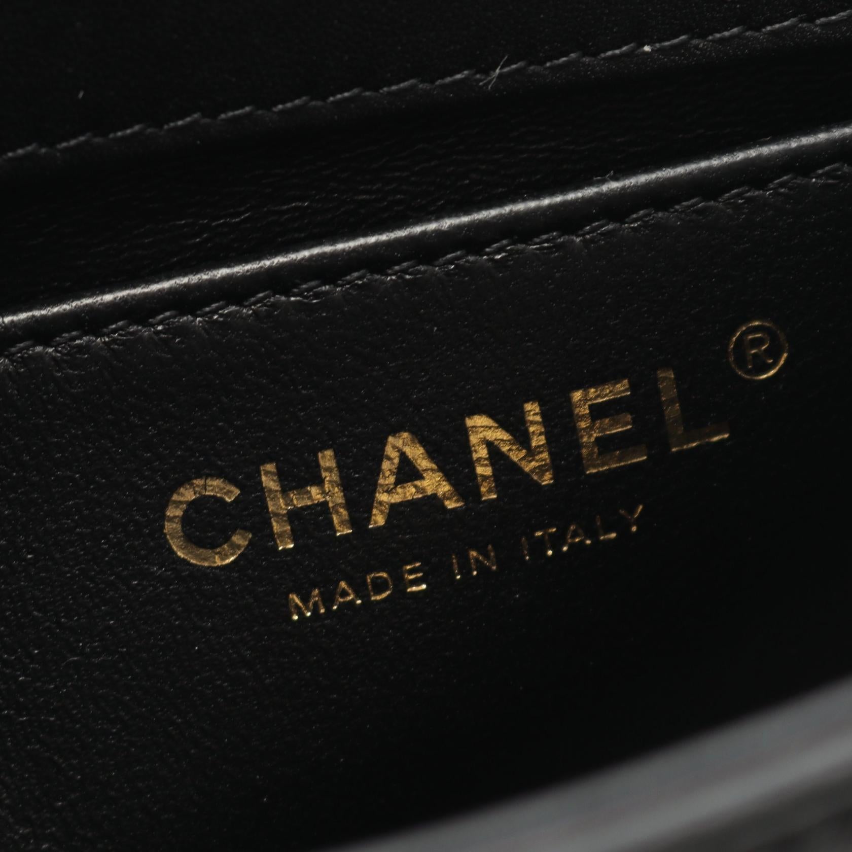 Chanel Boy Chanel Lambskin Shoulder Bag