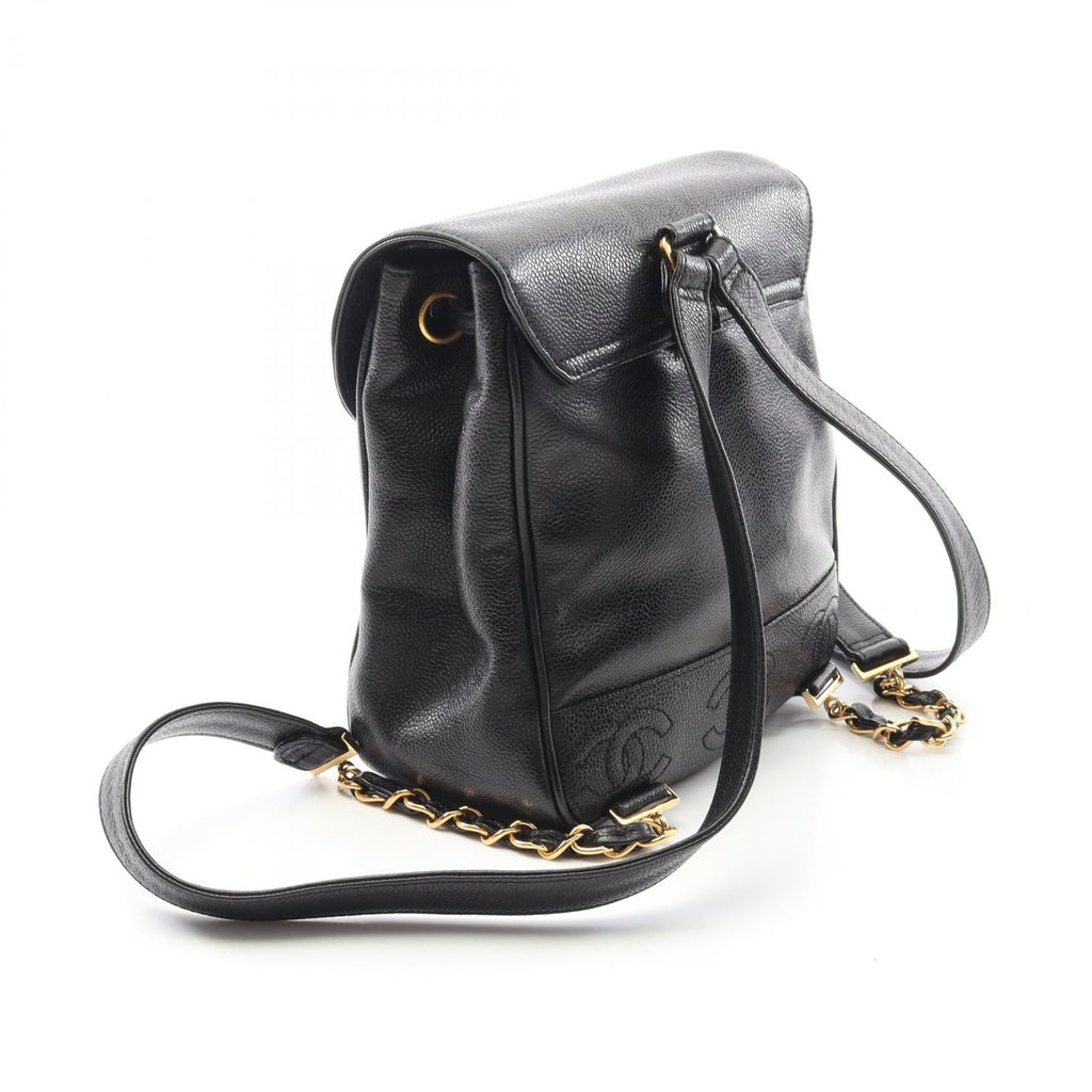 Chanel Triple Coco Calf Chain Backpack