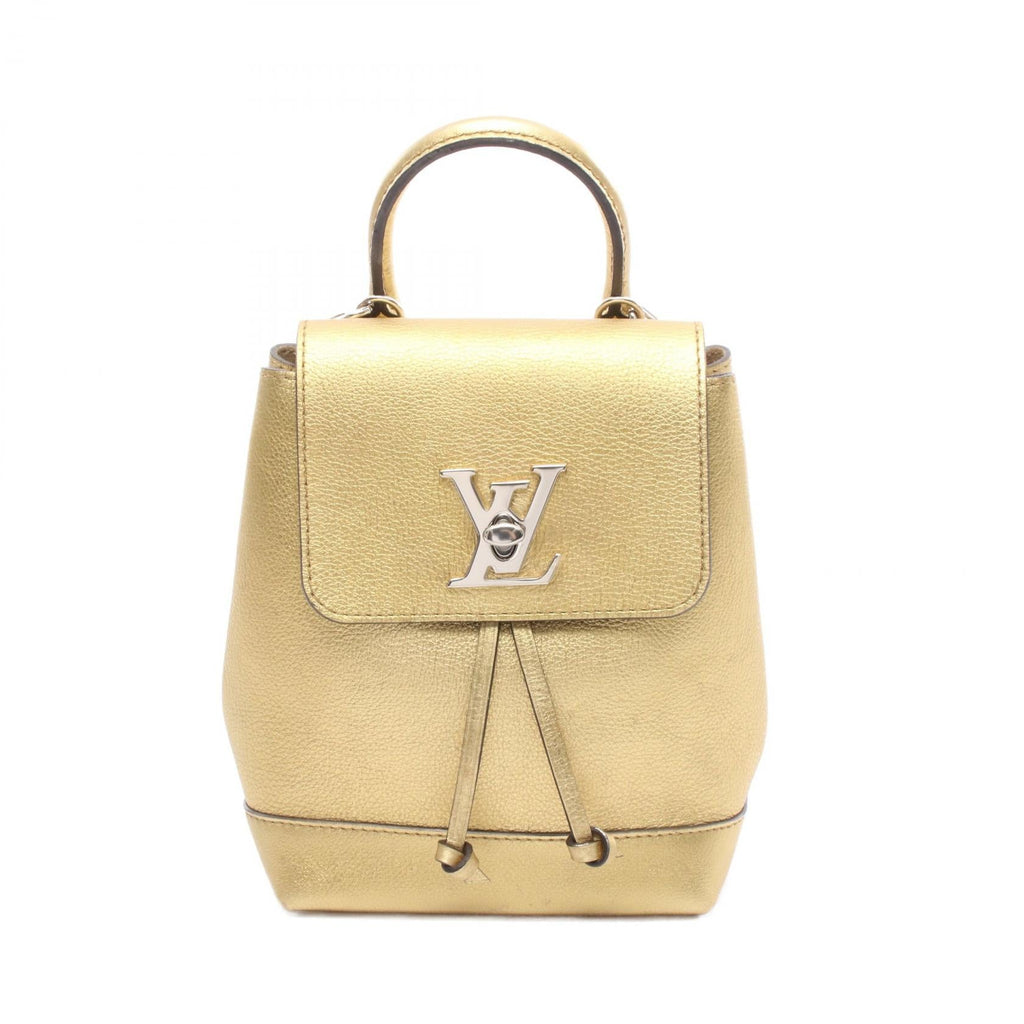 Louis Vuitton Lockme Mini Leather Backpack
