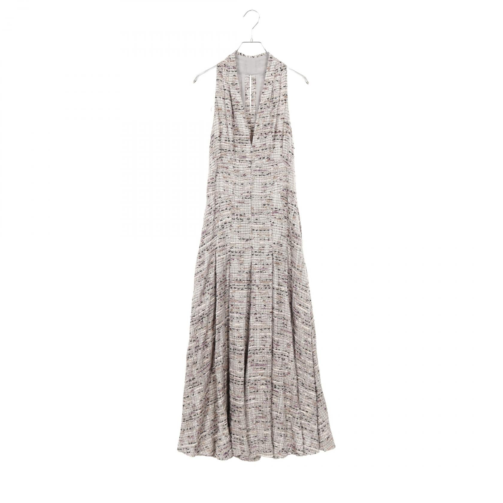 Chanel Tweed Cotton Polyester Jumpsuit