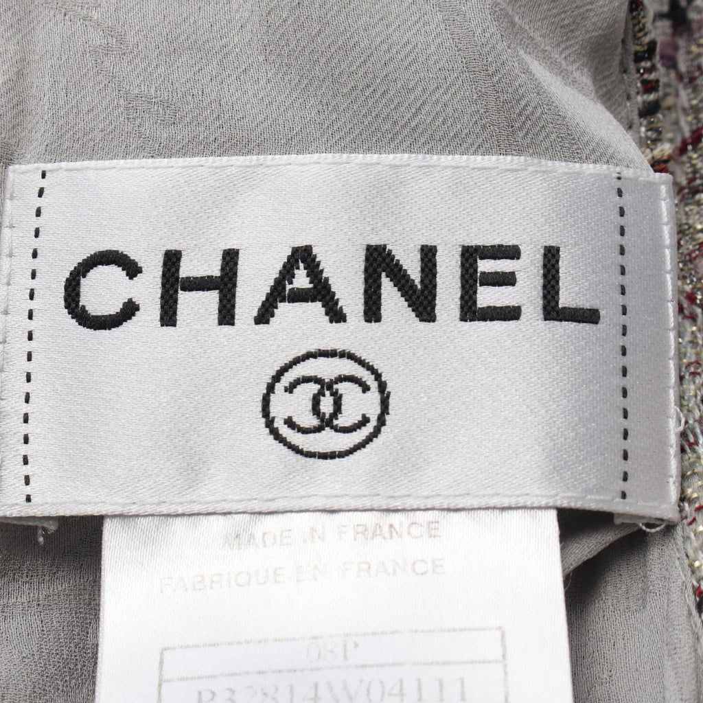 Chanel Tweed Cotton Polyester Jumpsuit