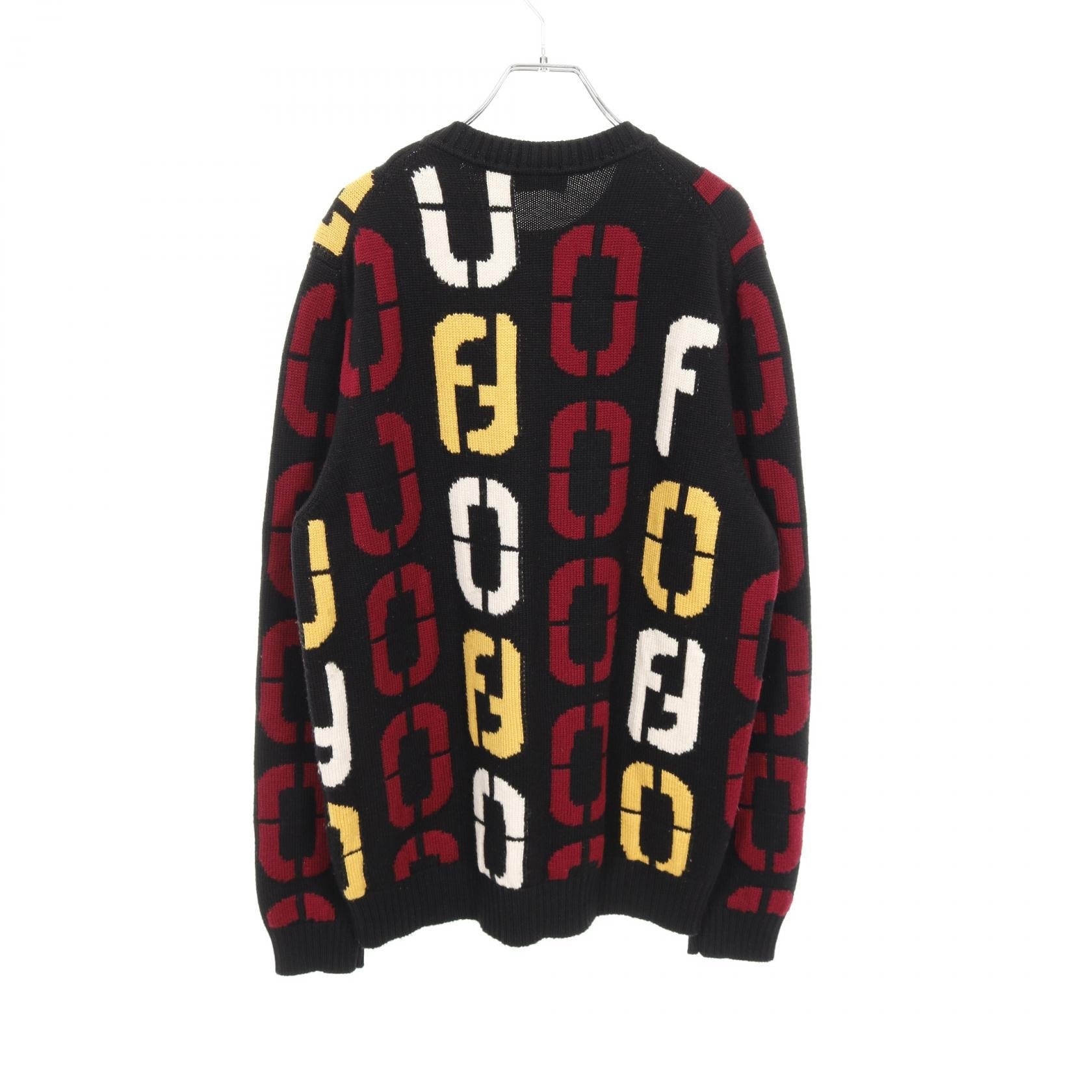 Fendi FF Logo Wool Knitwear