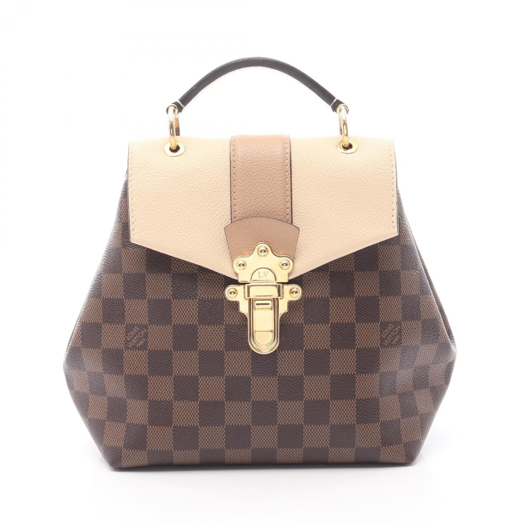 Louis Vuitton Clapton Damier Coated Canvas Backpack