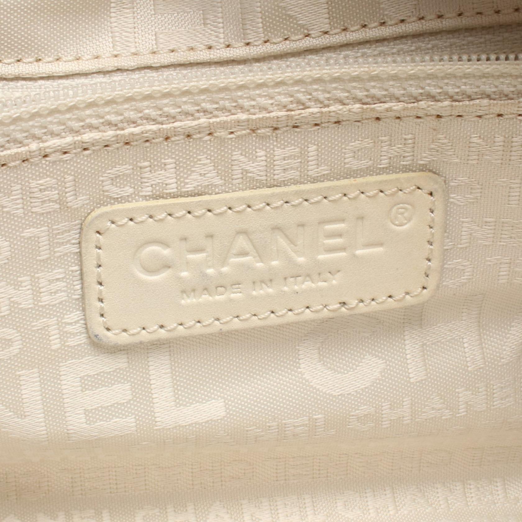 Chanel Choco Bar Calfskin Boston Bag