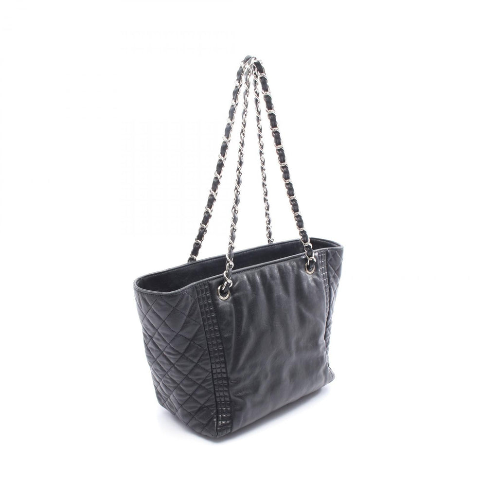 Chanel Coco Mark Lambskin Tote Bag