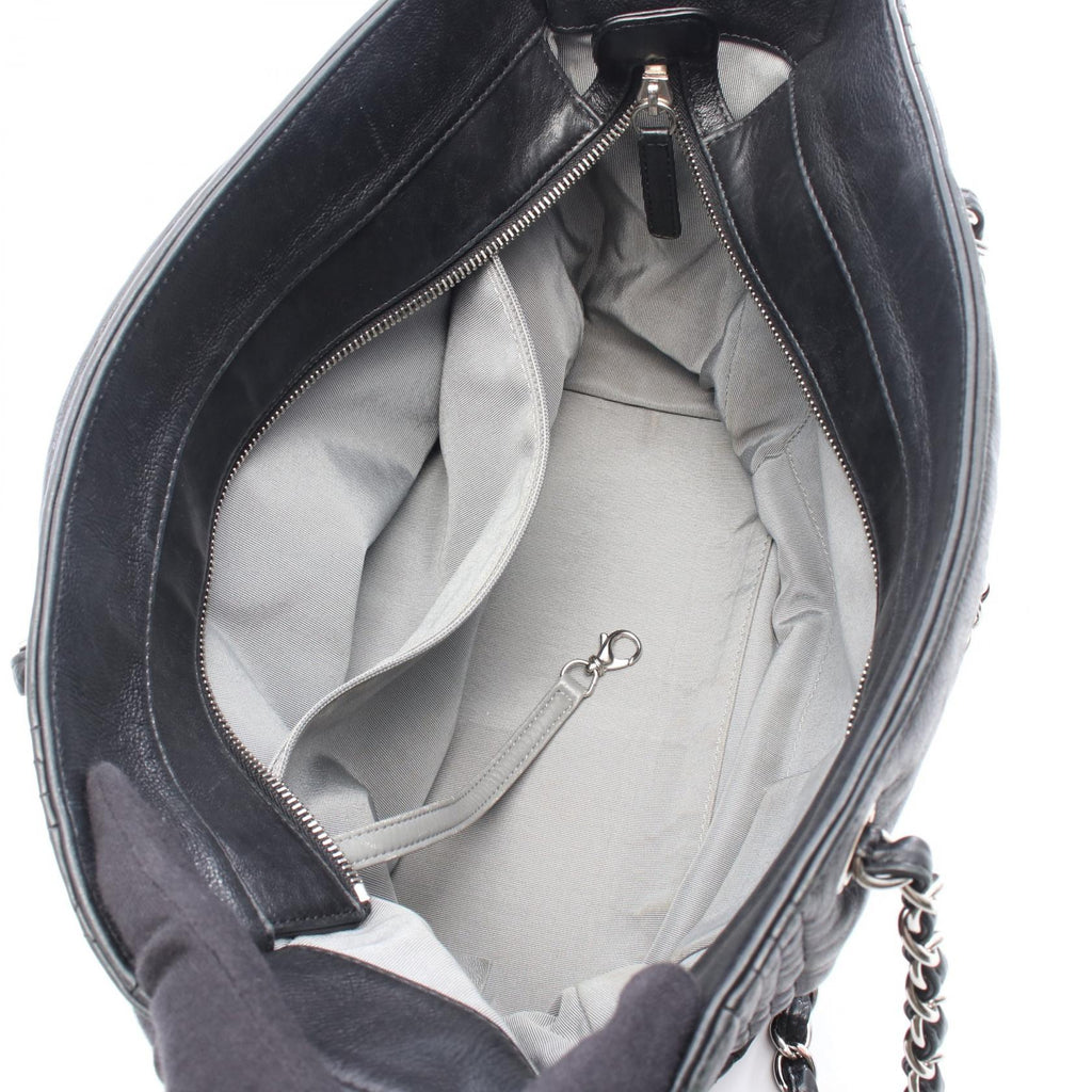 Chanel Coco Mark Lambskin Tote Bag