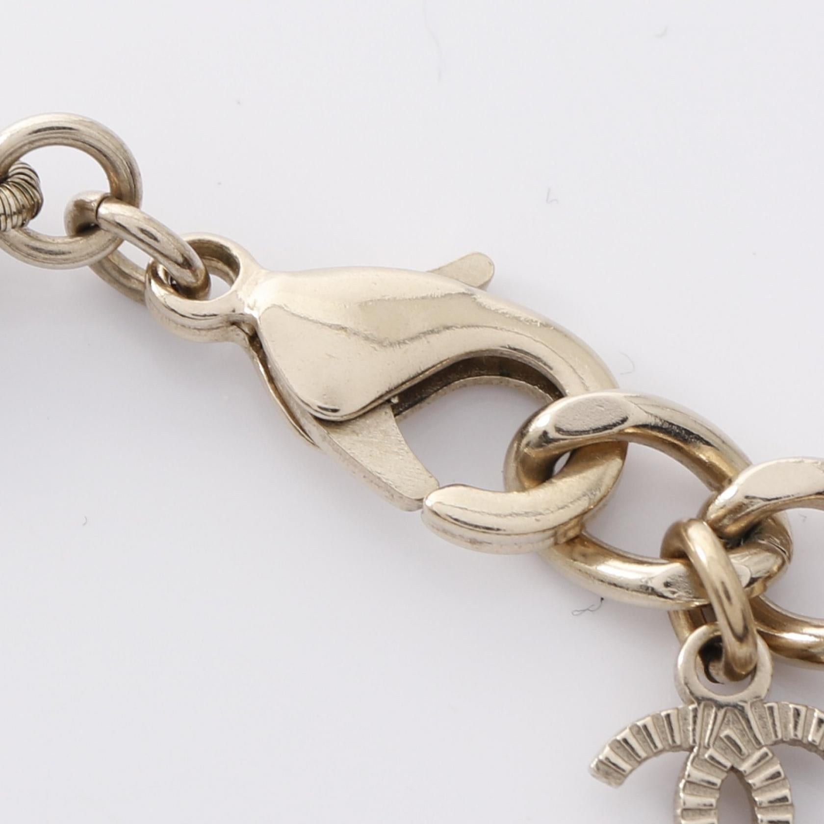 Chanel Coco Mark Faux Pearl Rhinestone Choker