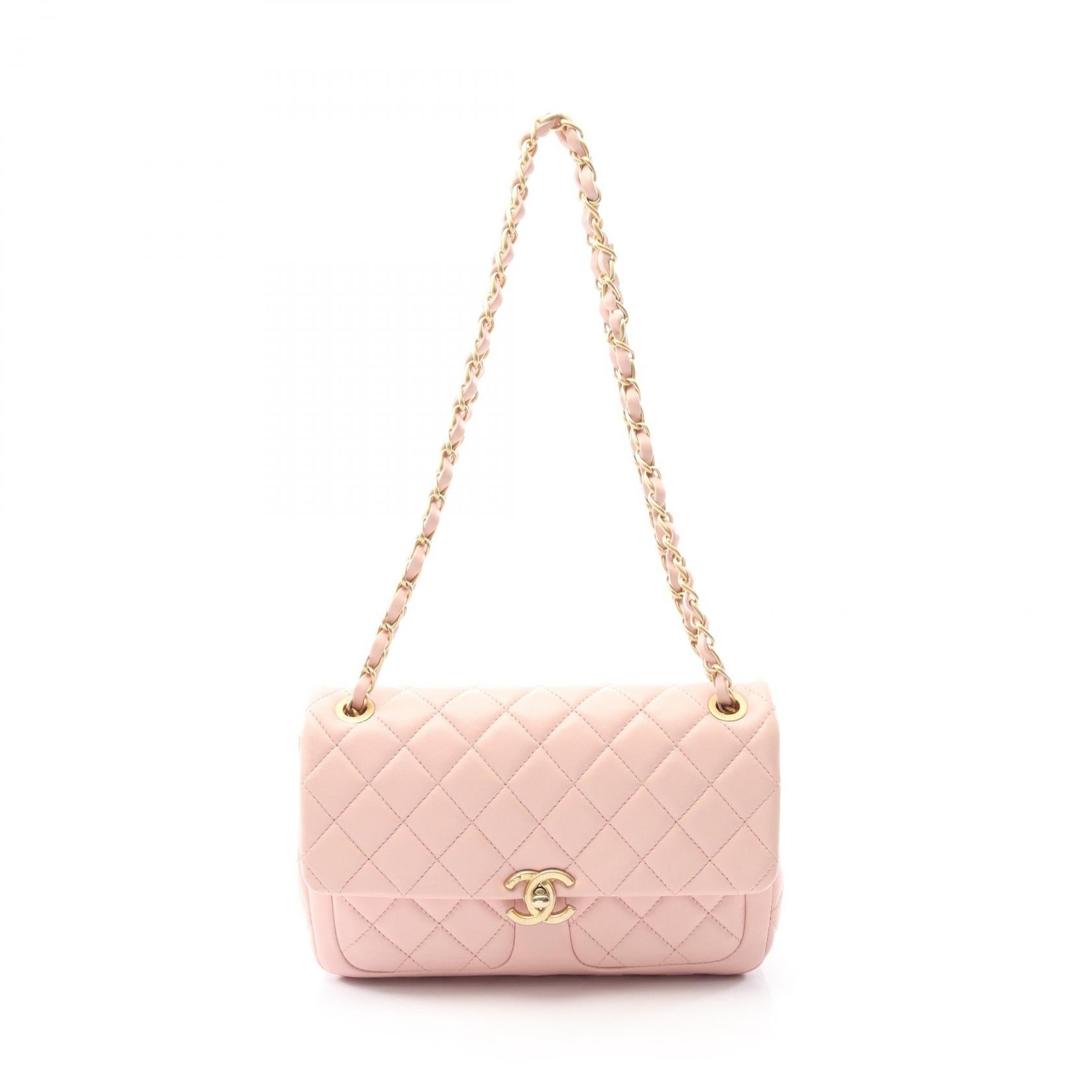Chanel Matelasse Lambskin Shoulder Bag