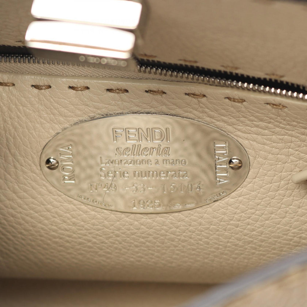 Fendi Peekaboo Essentially Leather Handbag