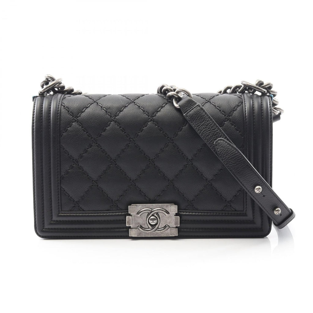 Chanel Boy Chanel Caviar Skin Shoulder Bag