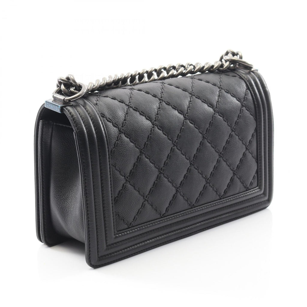 Chanel Boy Chanel Caviar Skin Shoulder Bag