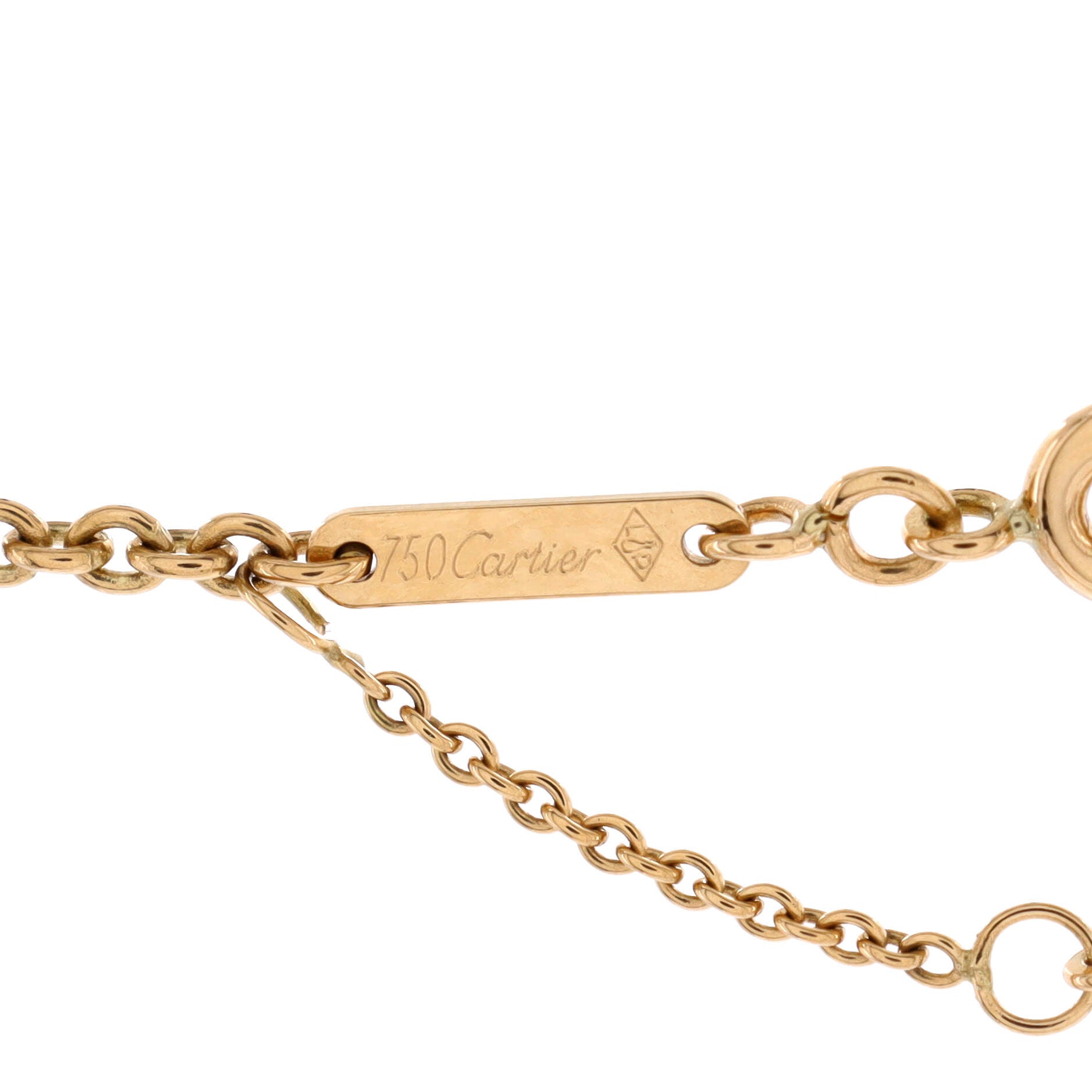 Trinity Pendant Necklace 18K Tricolor Gold