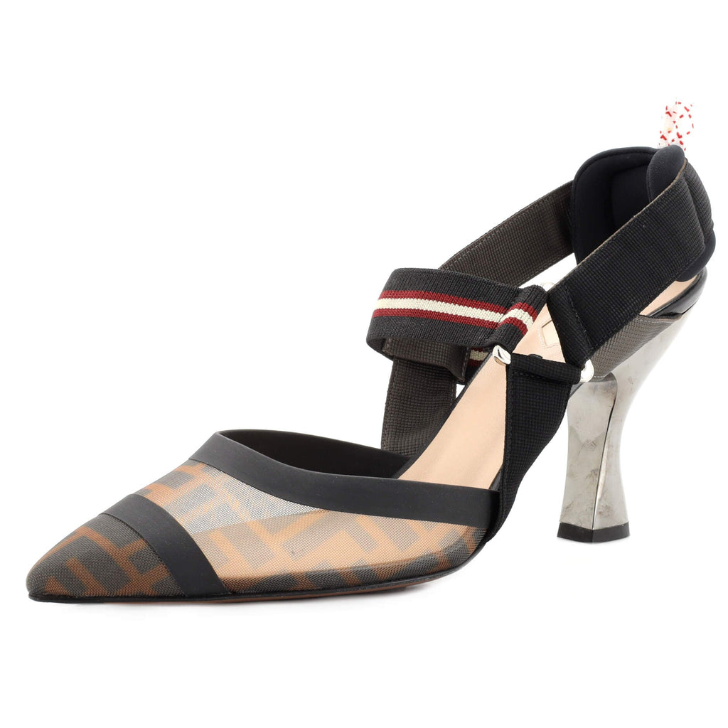 Women's Colibri Slingback Pumps Zucca Mesh