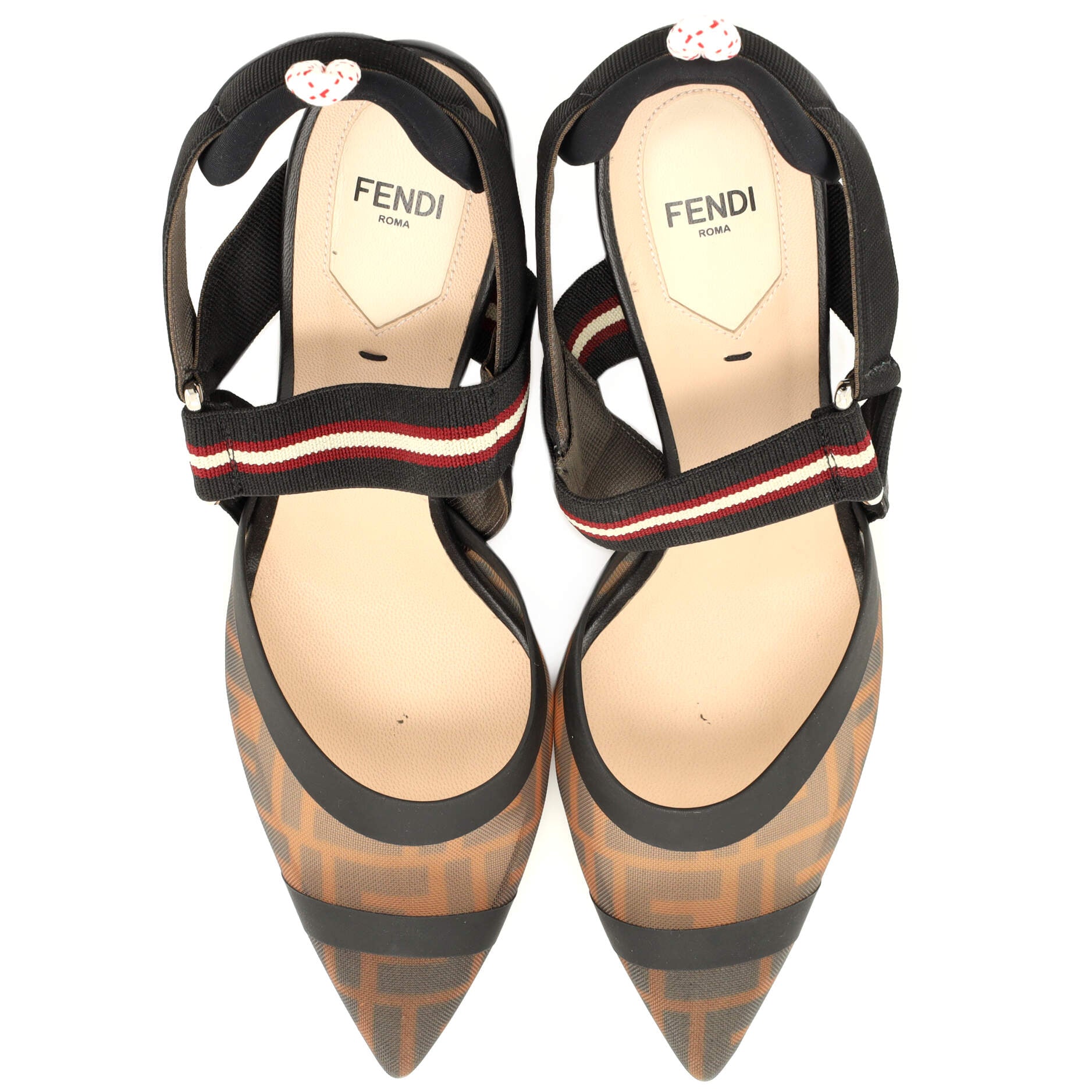 Women's Colibri Slingback Pumps Zucca Mesh