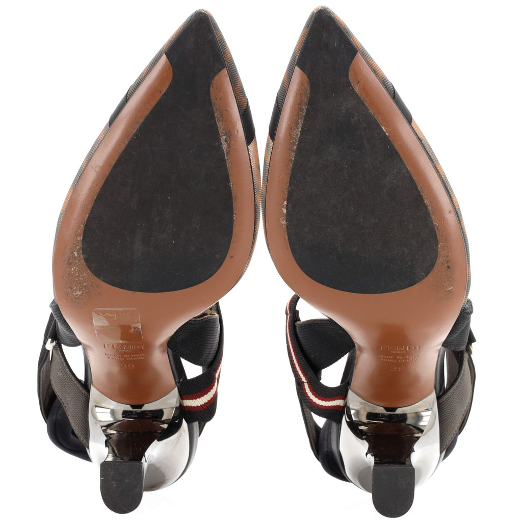 Women's Colibri Slingback Pumps Zucca Mesh