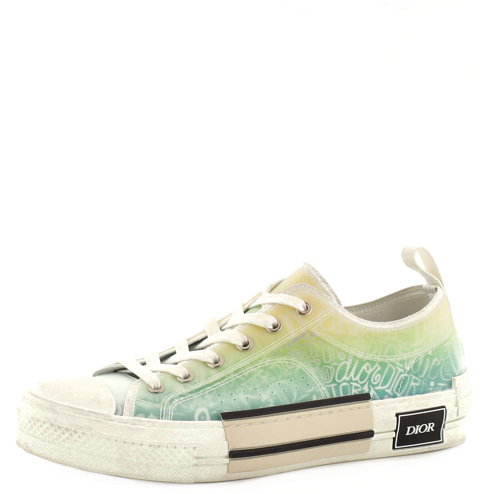 x Shawn Stussy Men's B23 Low-Top Sneakers Printed Canvas and PVC