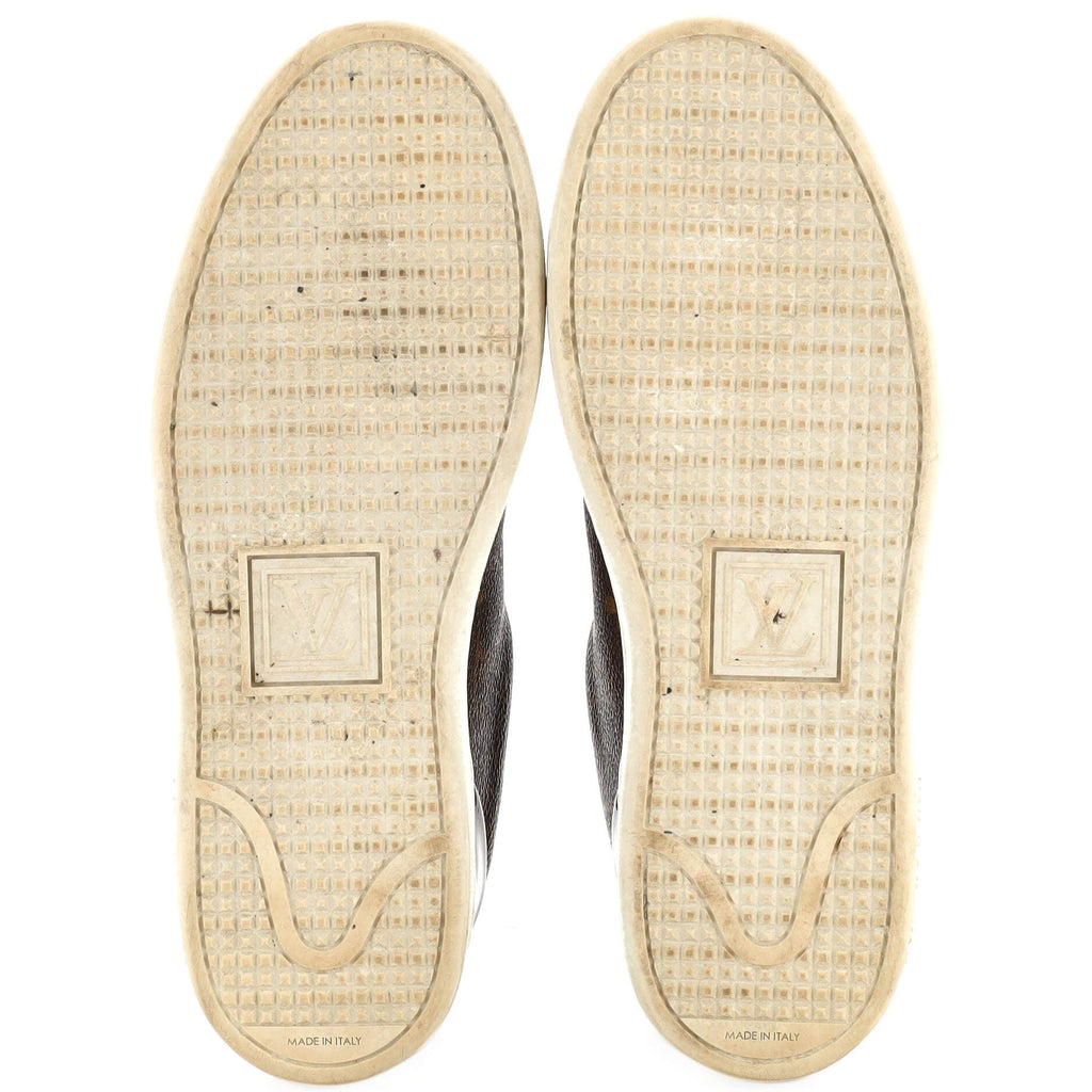 Women's FrontRow Sneakers Monogram Canvas with Patent