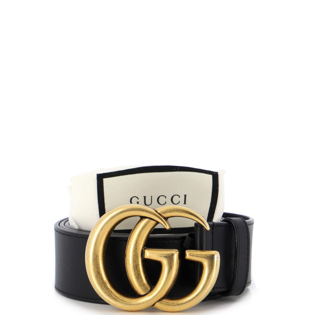 GG Marmont Belt Leather Wide 100