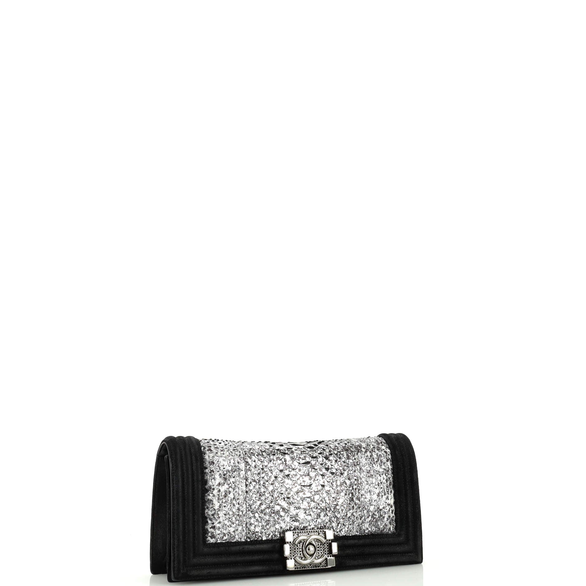 Boy Flap Clutch Python Small