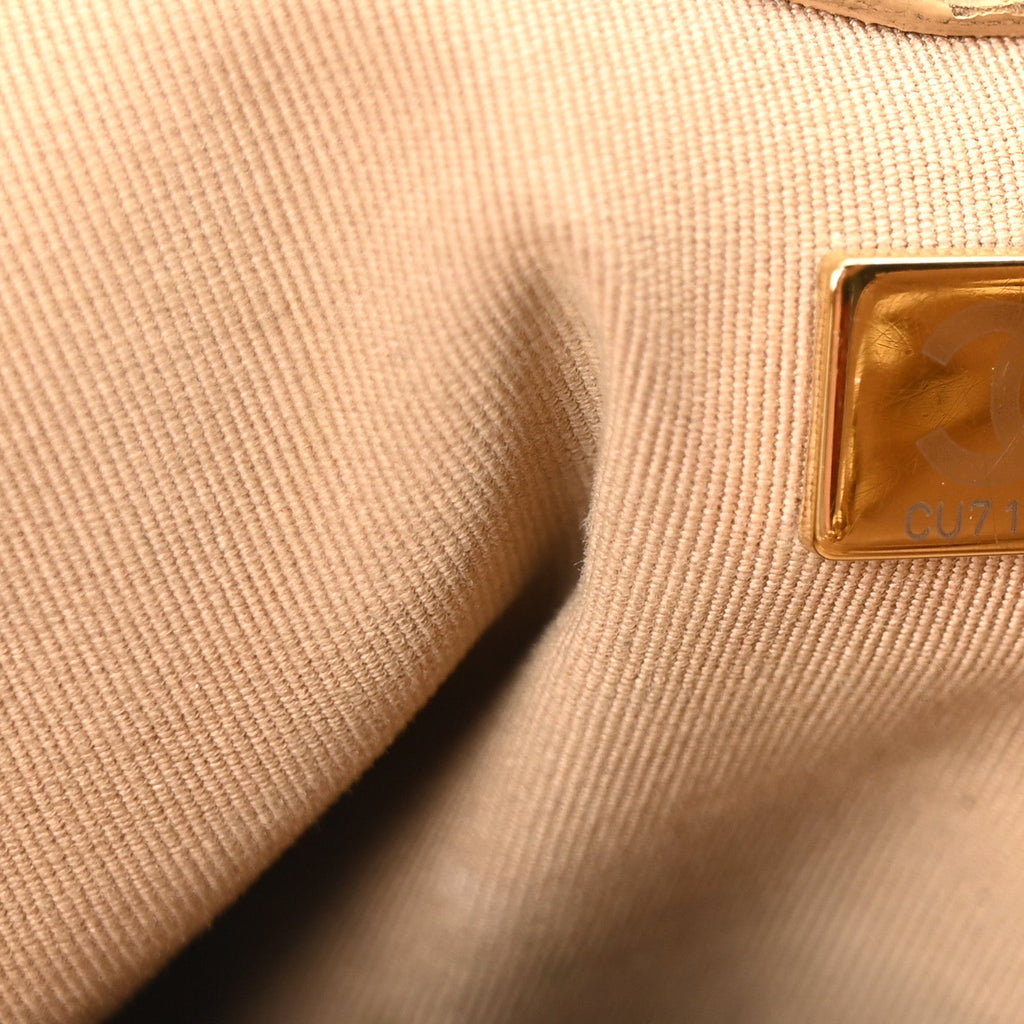 Calfskin Stitched Easy Mood Hobo Beige