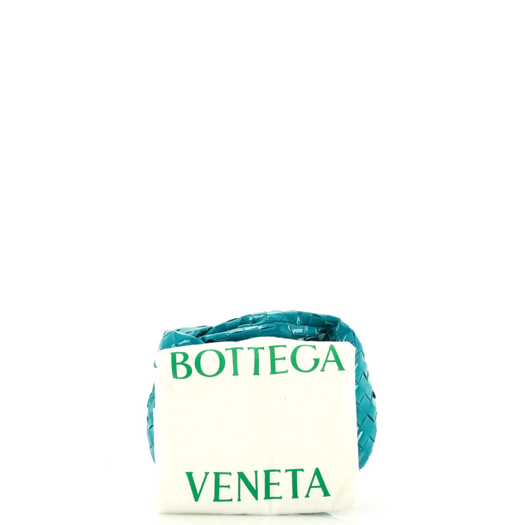 BV Jodie Hobo Intrecciato Patent Mini