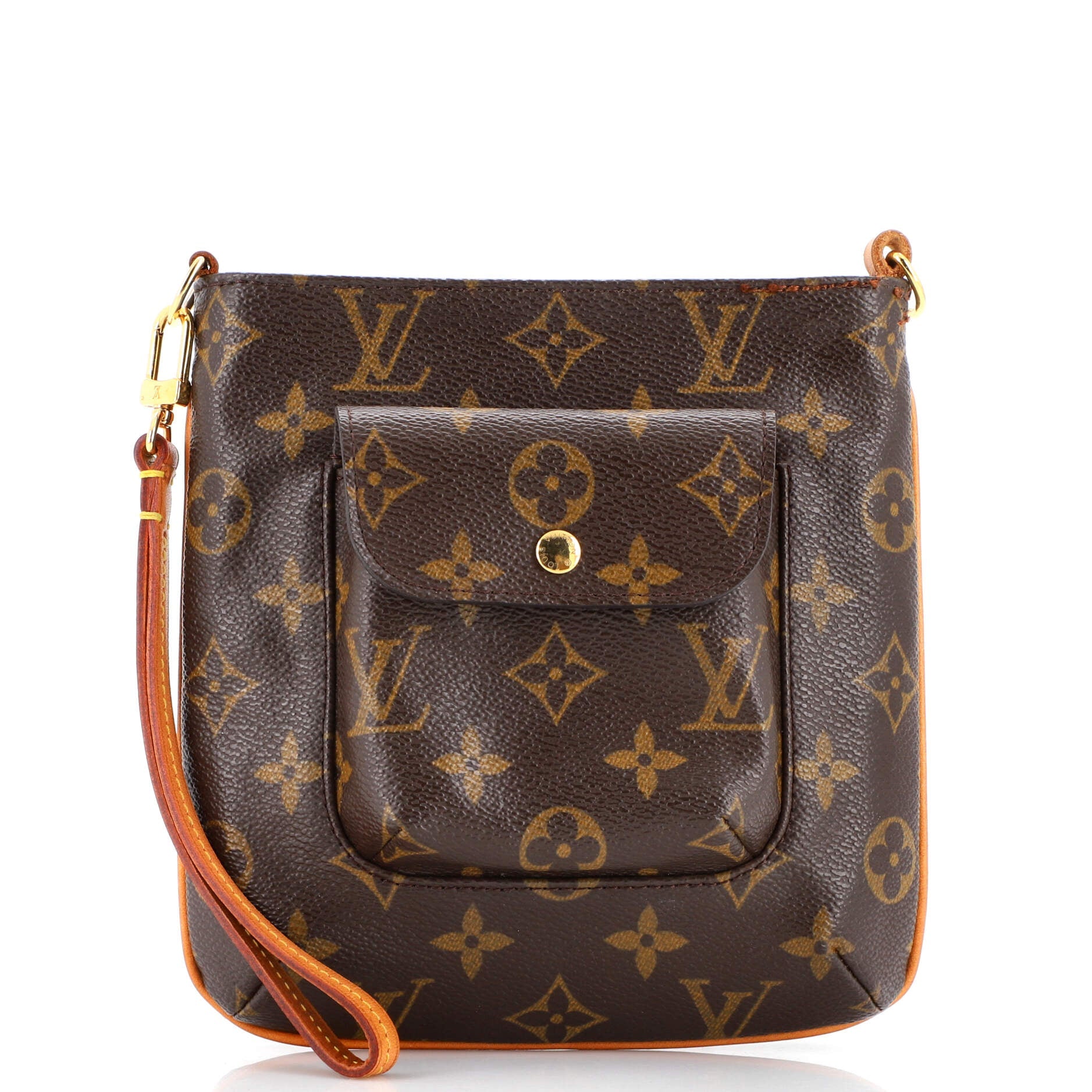 Partition Wristlet Clutch Monogram Canvas