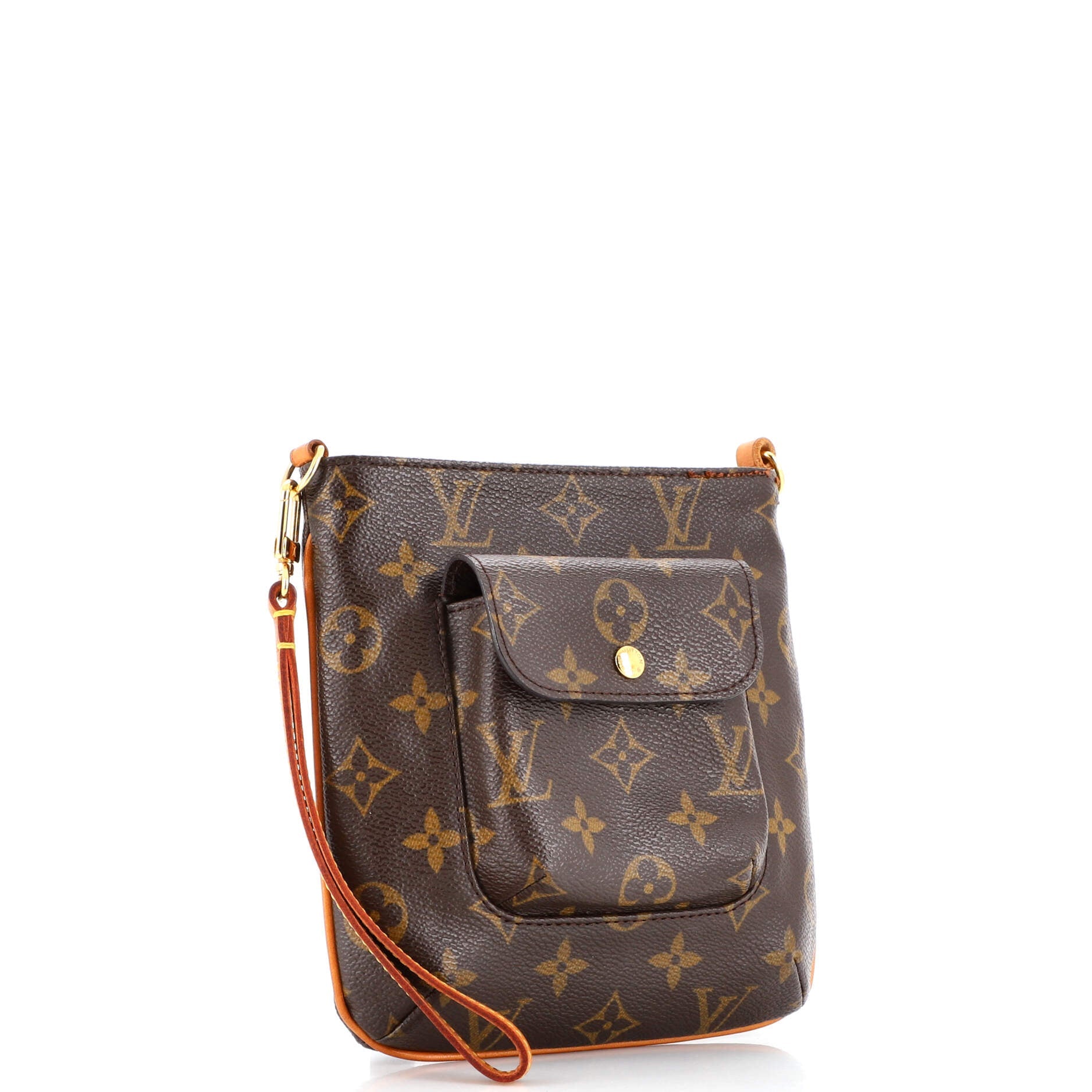 Partition Wristlet Clutch Monogram Canvas