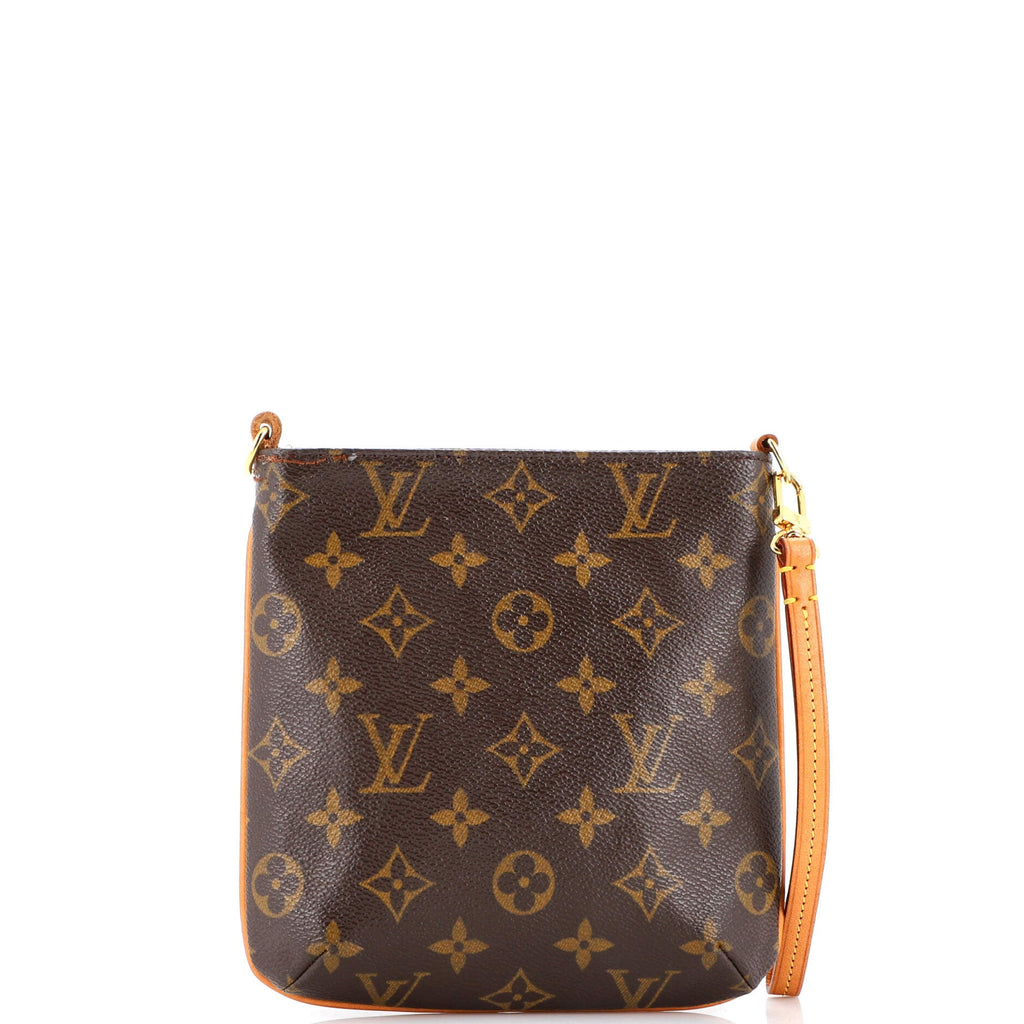 Partition Wristlet Clutch Monogram Canvas