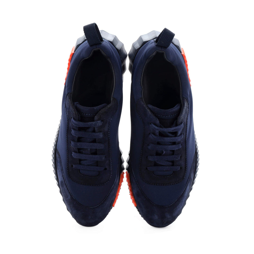 Women's Bouncing Sneakers Fabric and Suede