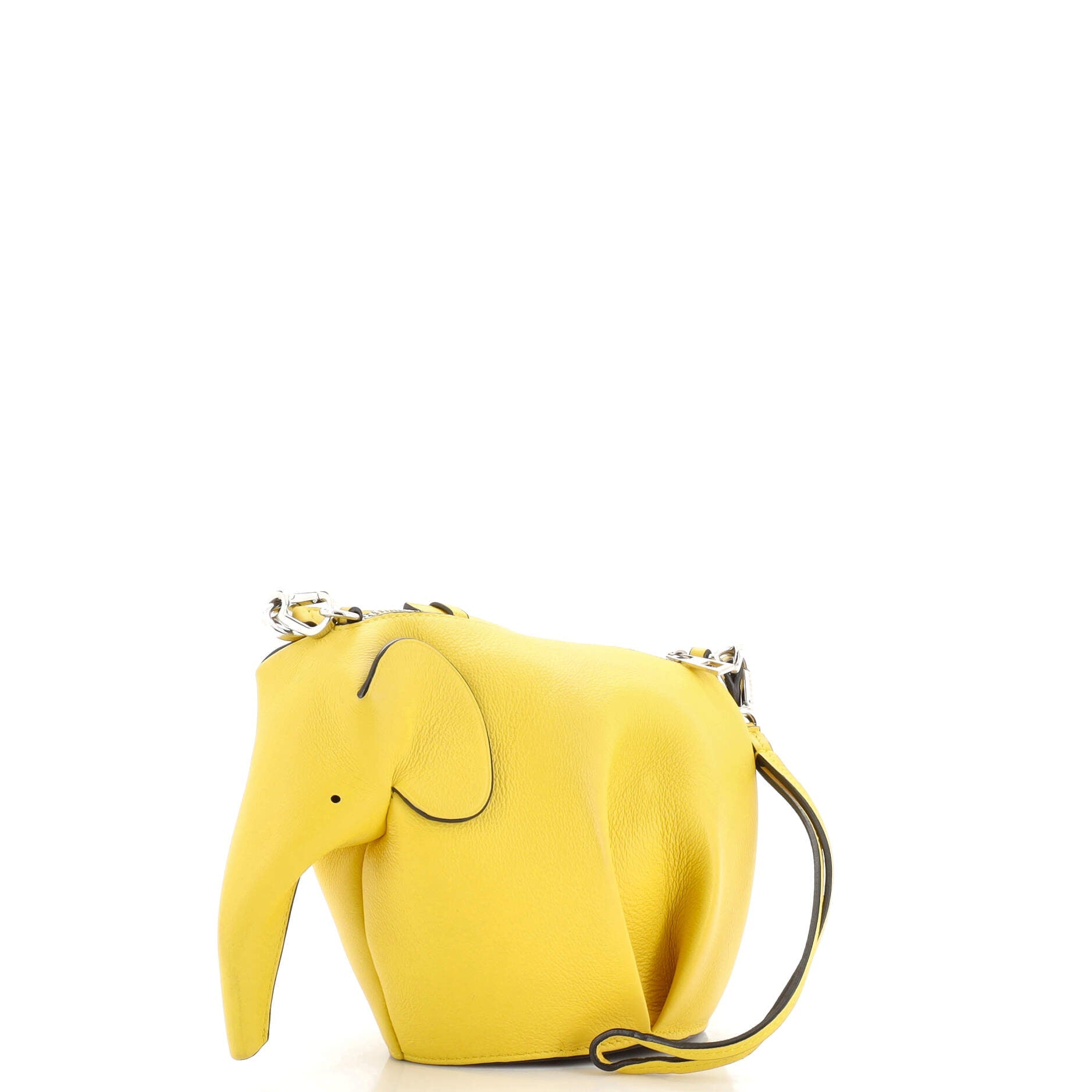 Elephant Crossbody Bag Leather Mini