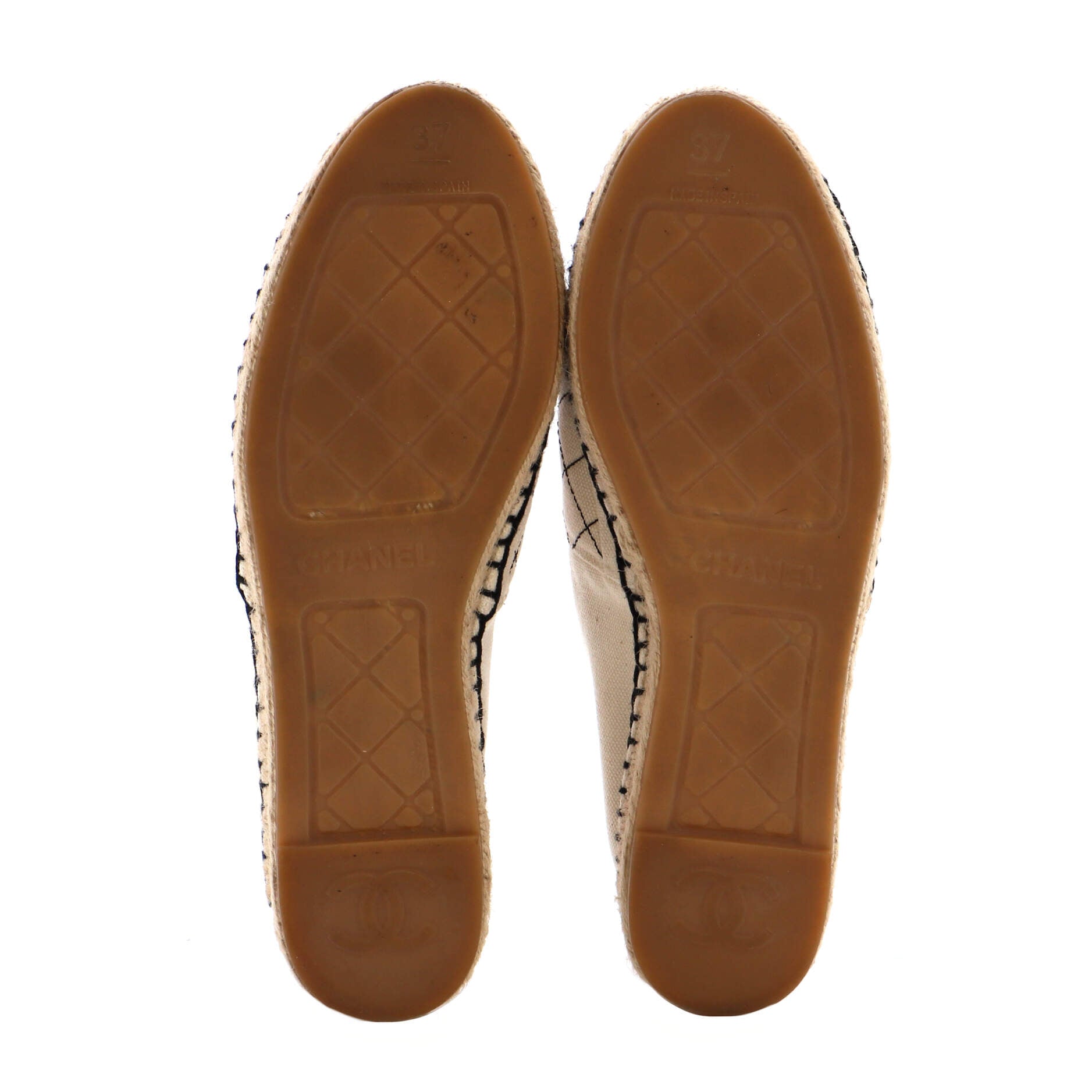 Women's CC Espadrilles Quilted Canvas