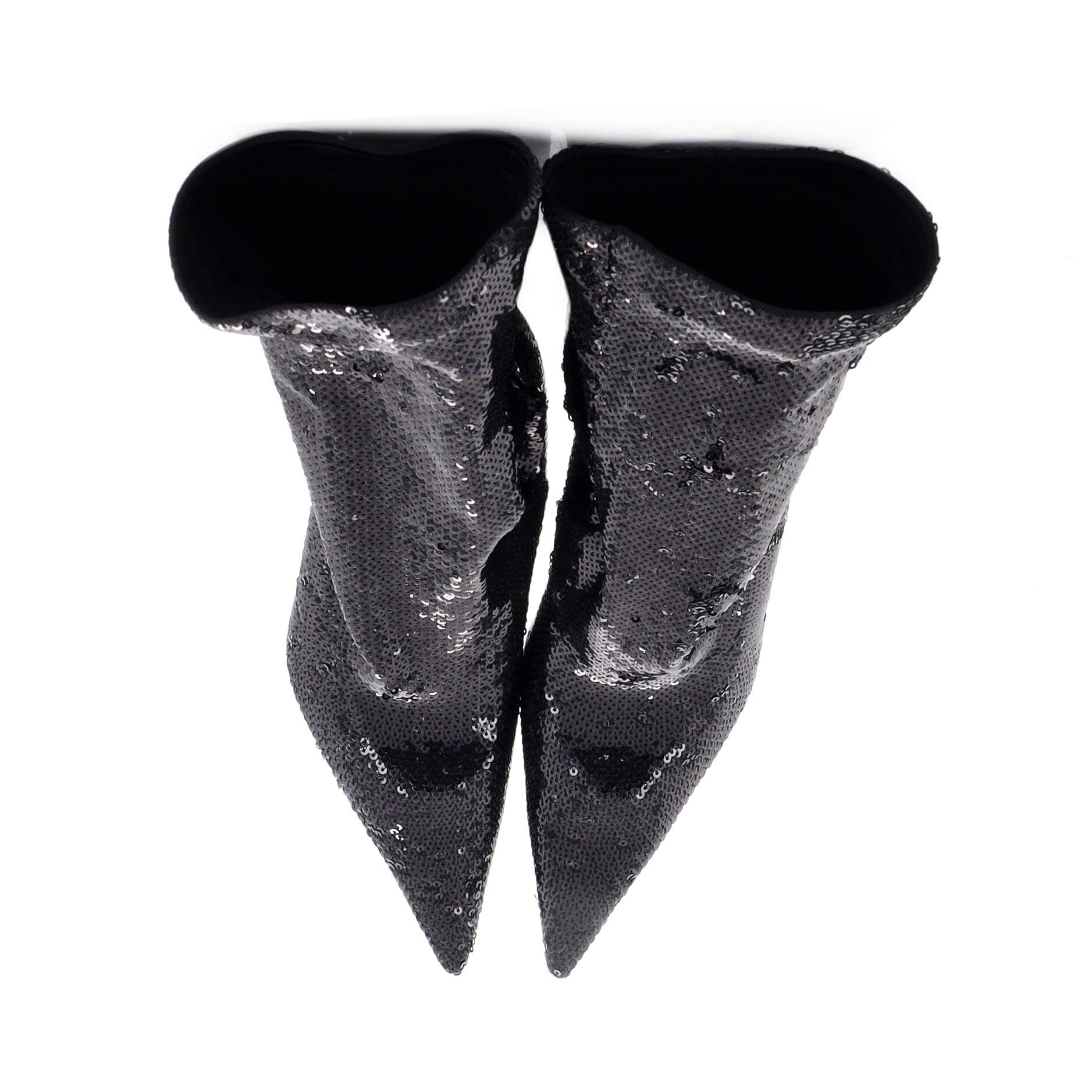 Women's Knife Ankle Sock Boots Sequins