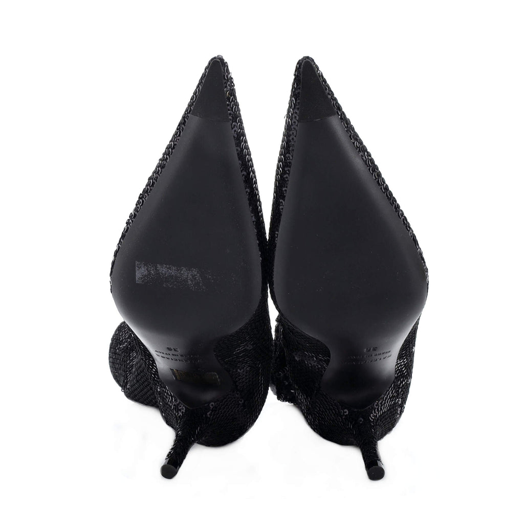 Women's Knife Ankle Sock Boots Sequins