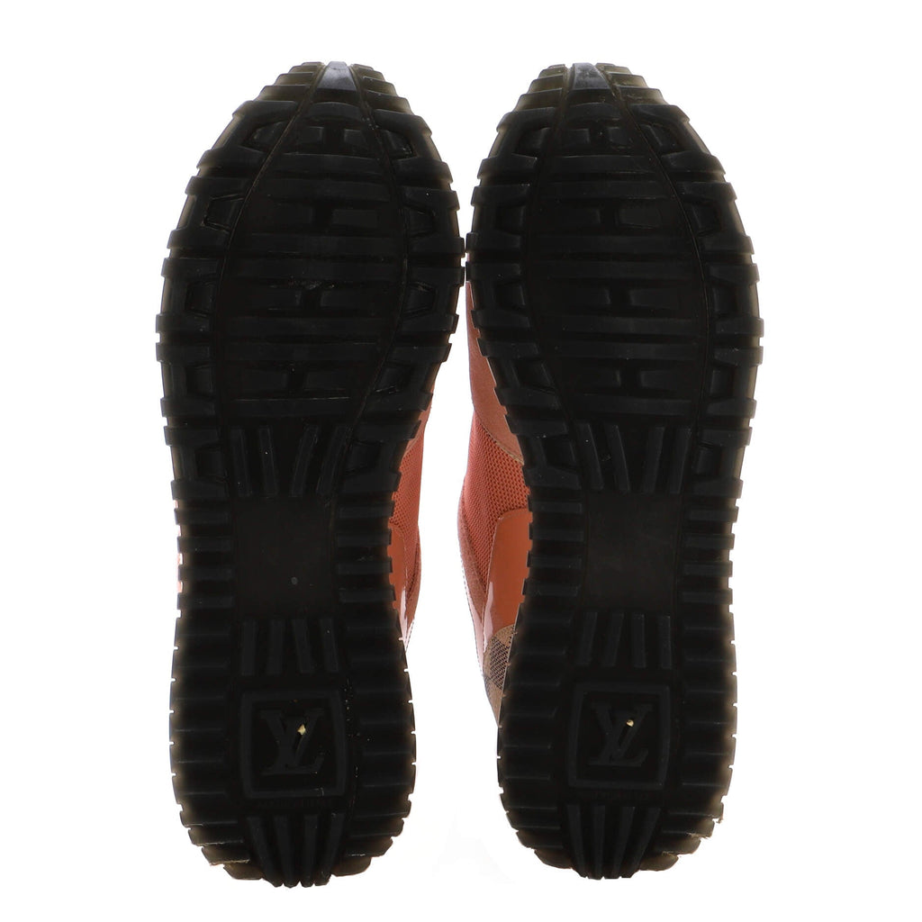 Women's Run Away Sneakers Mesh with Monogram Canvas and Suede