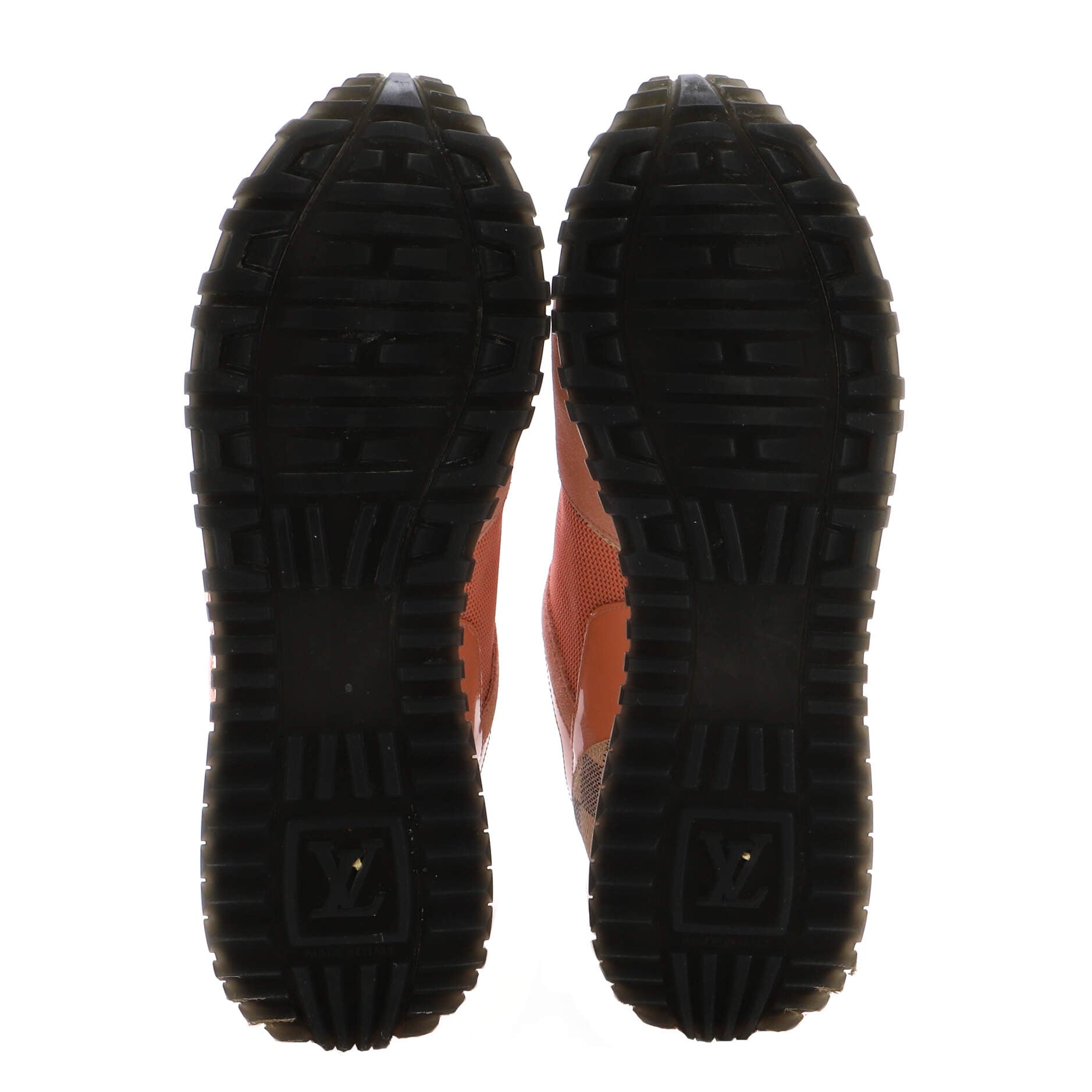 Women's Run Away Sneakers Mesh with Monogram Canvas and Suede