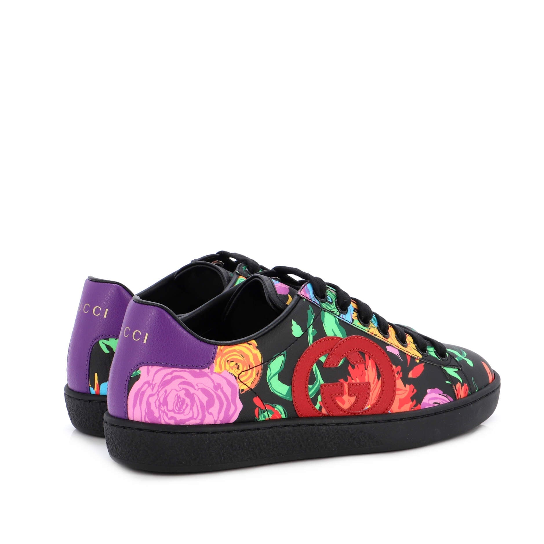 x Ken Scott Ace Sneakers Printed Leather