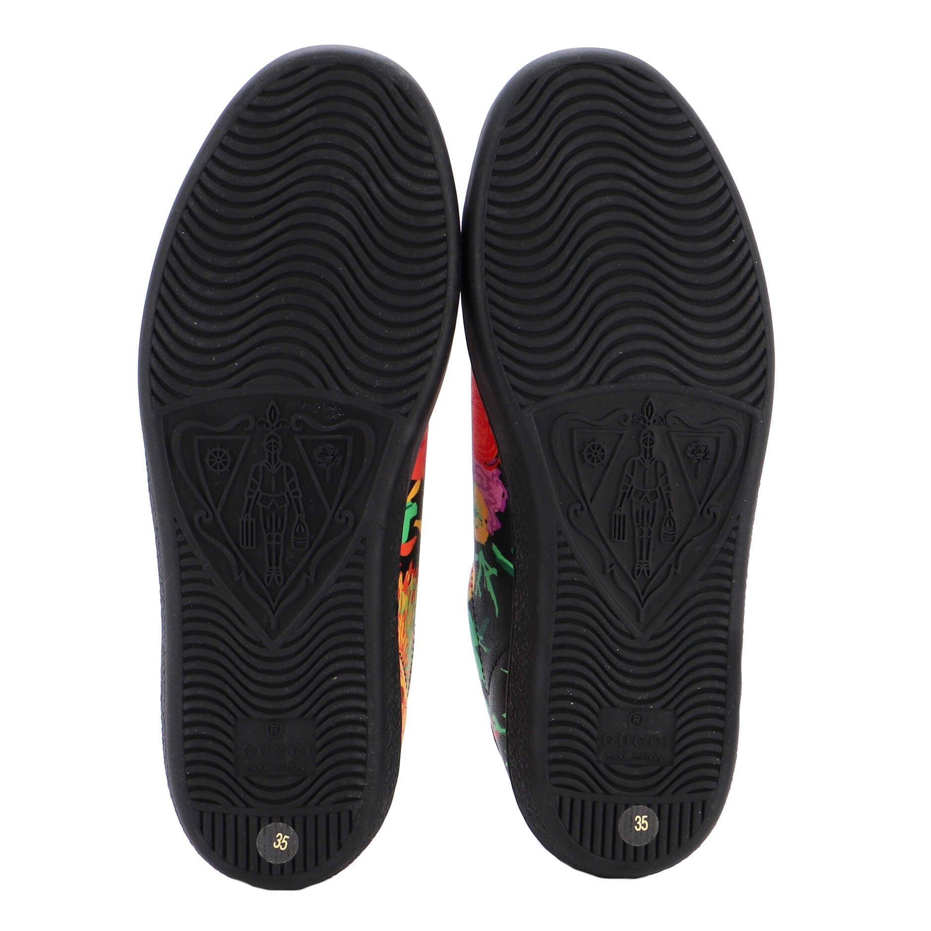 x Ken Scott Ace Sneakers Printed Leather