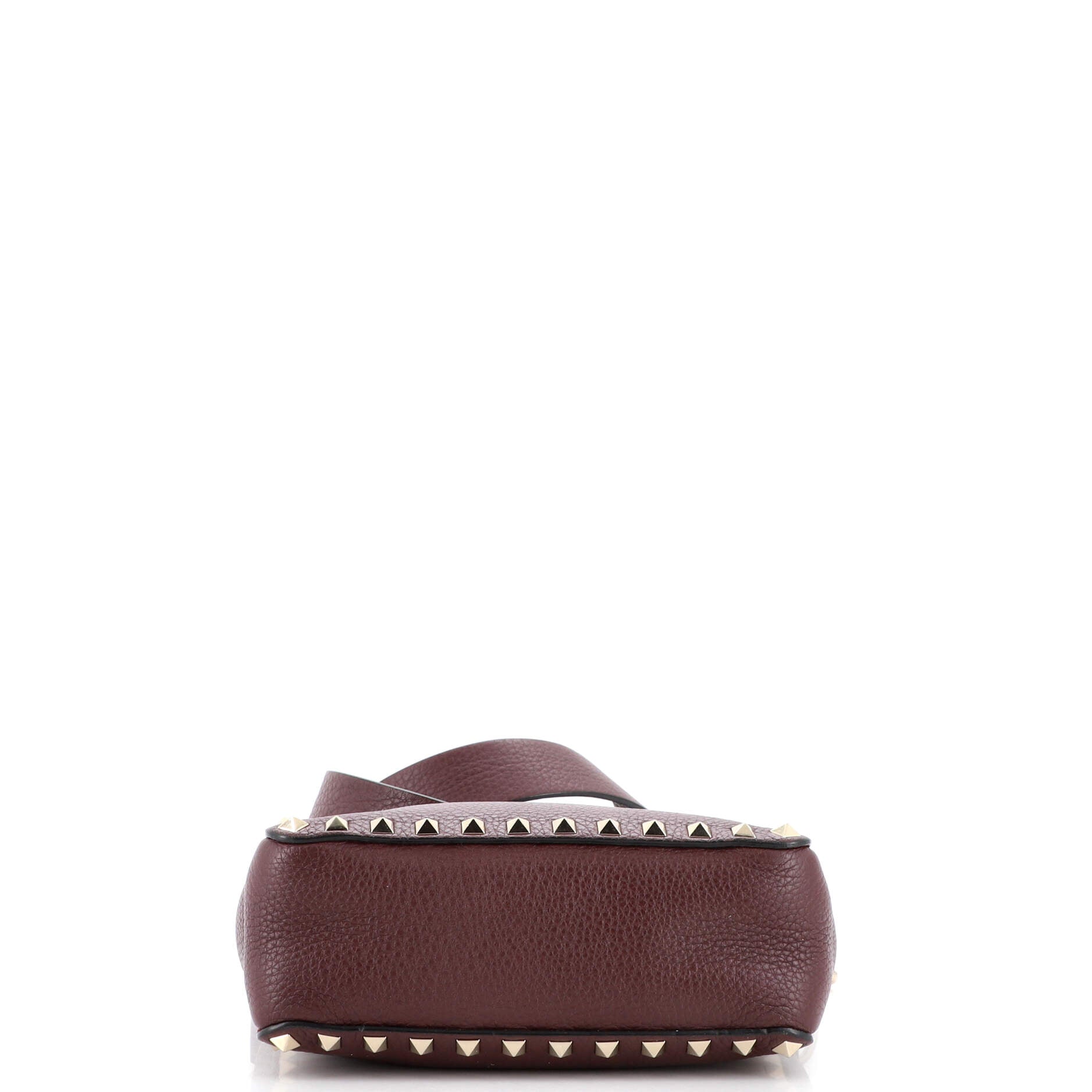 Rockstud Flip Lock Messenger Bag Leather Mini