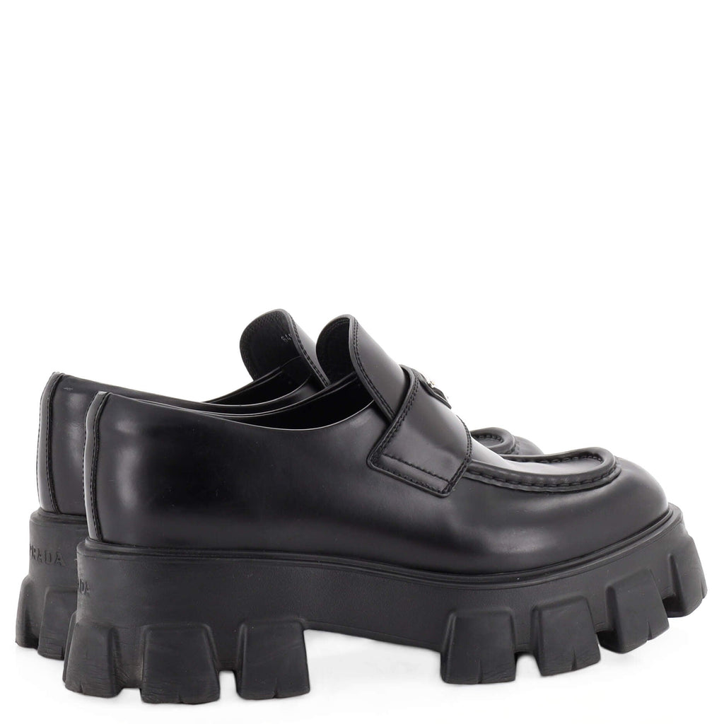 Women's Monolith Loafers Leather