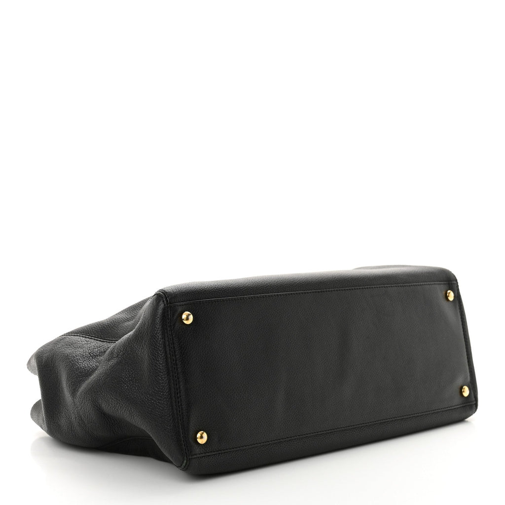 Caviar Cerf Executive Shopper Tote Black