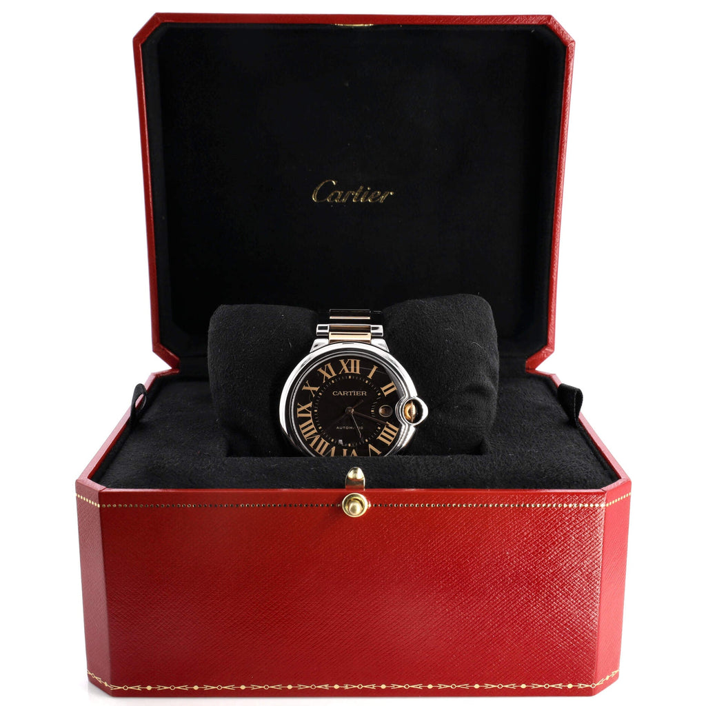 Ballon Bleu de Cartier Automatic Watch Stainless Steel and Rose Gold 42