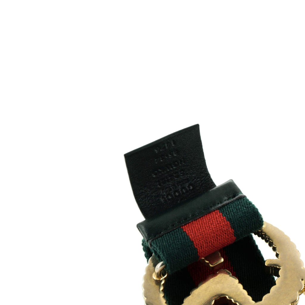GG Torchon Web Belt Canvas Wide 85