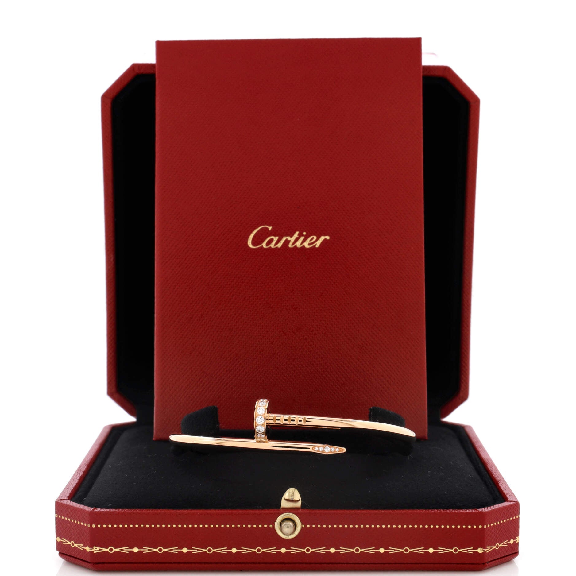 Juste un Clou Bracelet 18K Rose Gold with Diamonds Classic