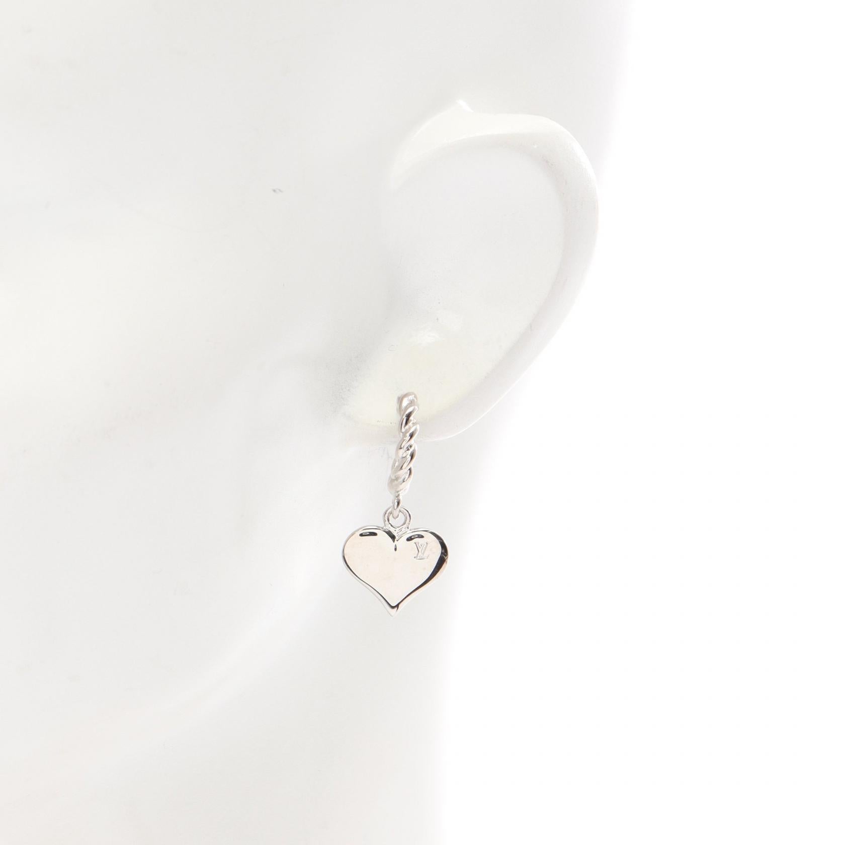 Louis Vuitton Boucle d'Oreille Sweet Monogram Stainless Steel Earrings